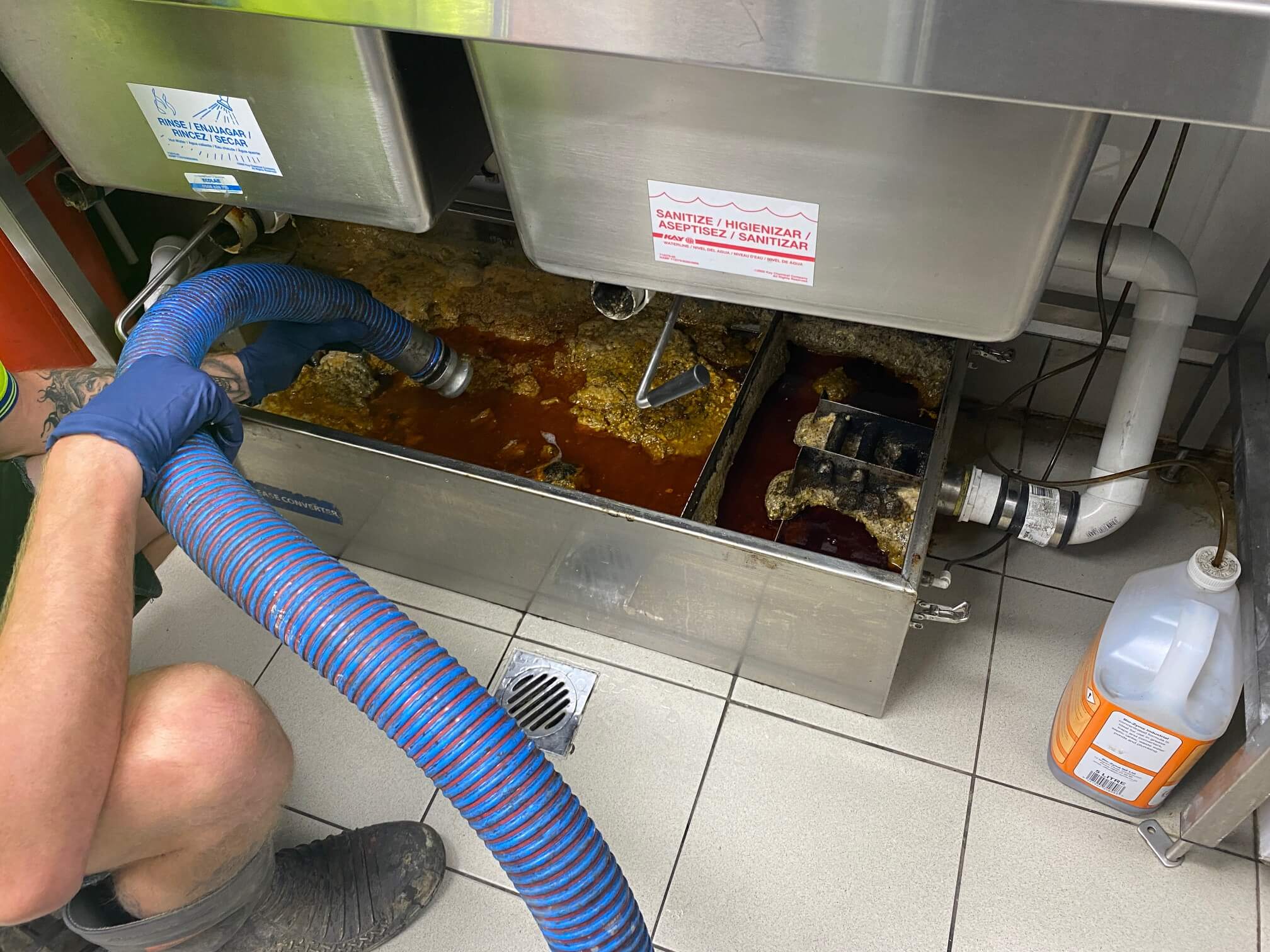 Grease Trap Cleaning in Spring